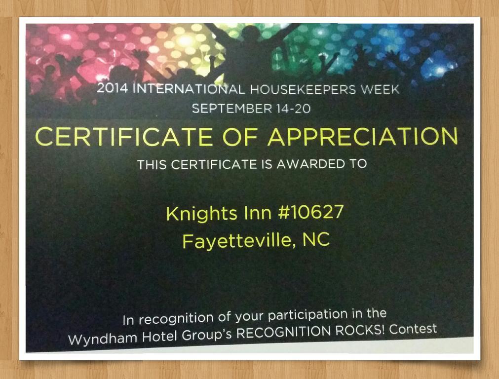 Knights Inn Fayetteville - Fort Bragg Bagian luar foto
